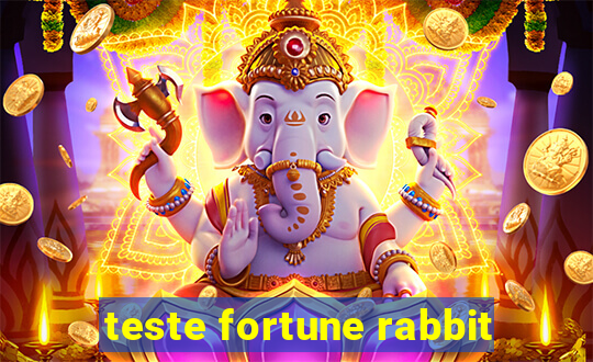 teste fortune rabbit